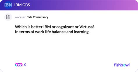 ibm or cognizant which is better|Cognizant vs IBM 2024 .